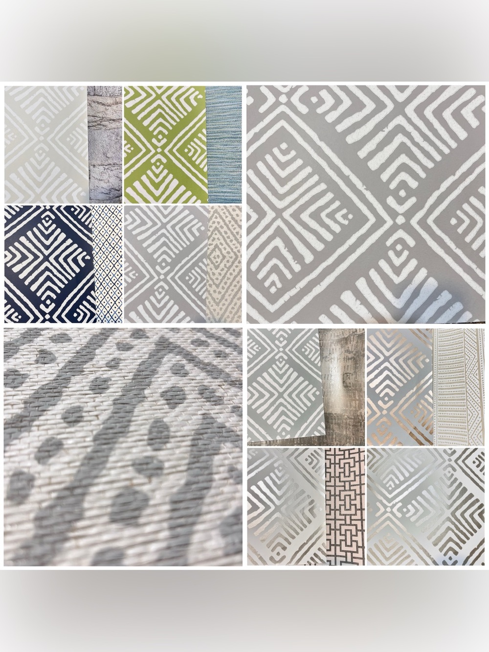 14 Assorted Designer DIY Arts Crafts Scrapbooking Geometric Designs Sheets